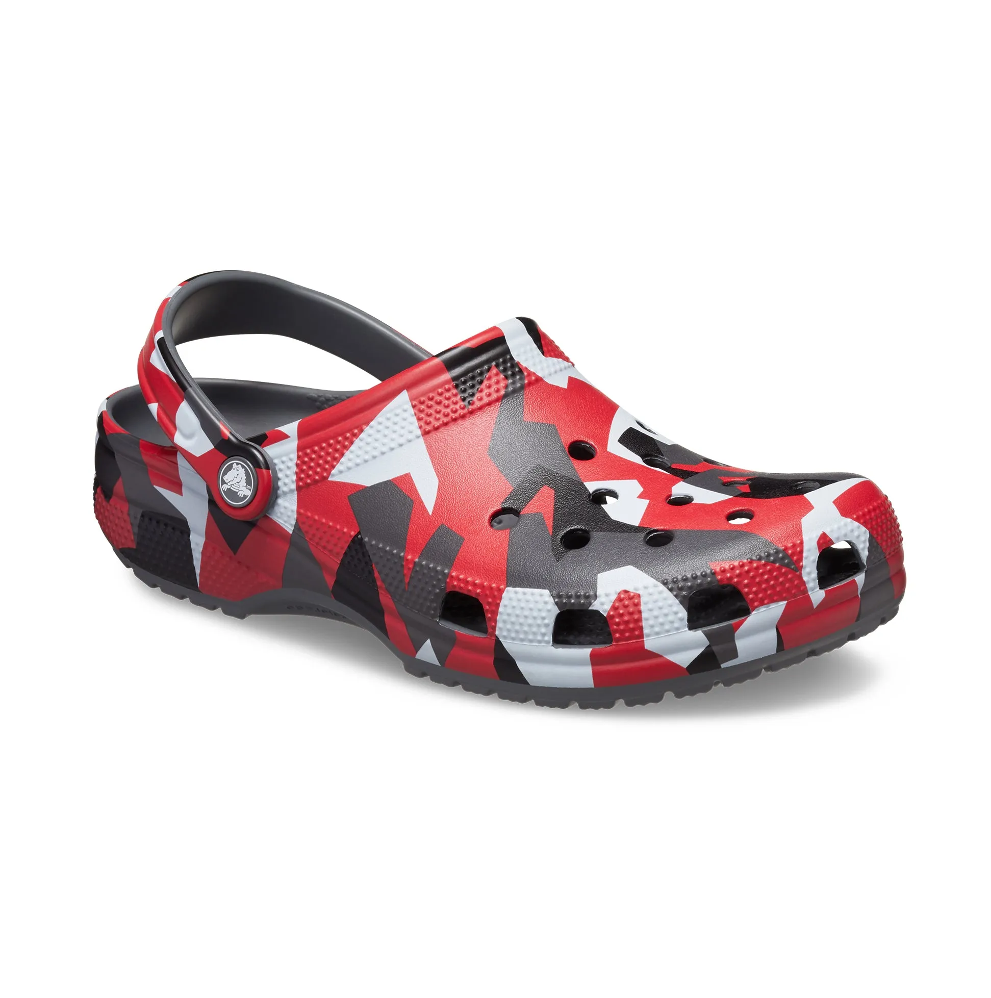 211009-0IE GEO CAMO Mens Clogs Slate Grey/Multi
