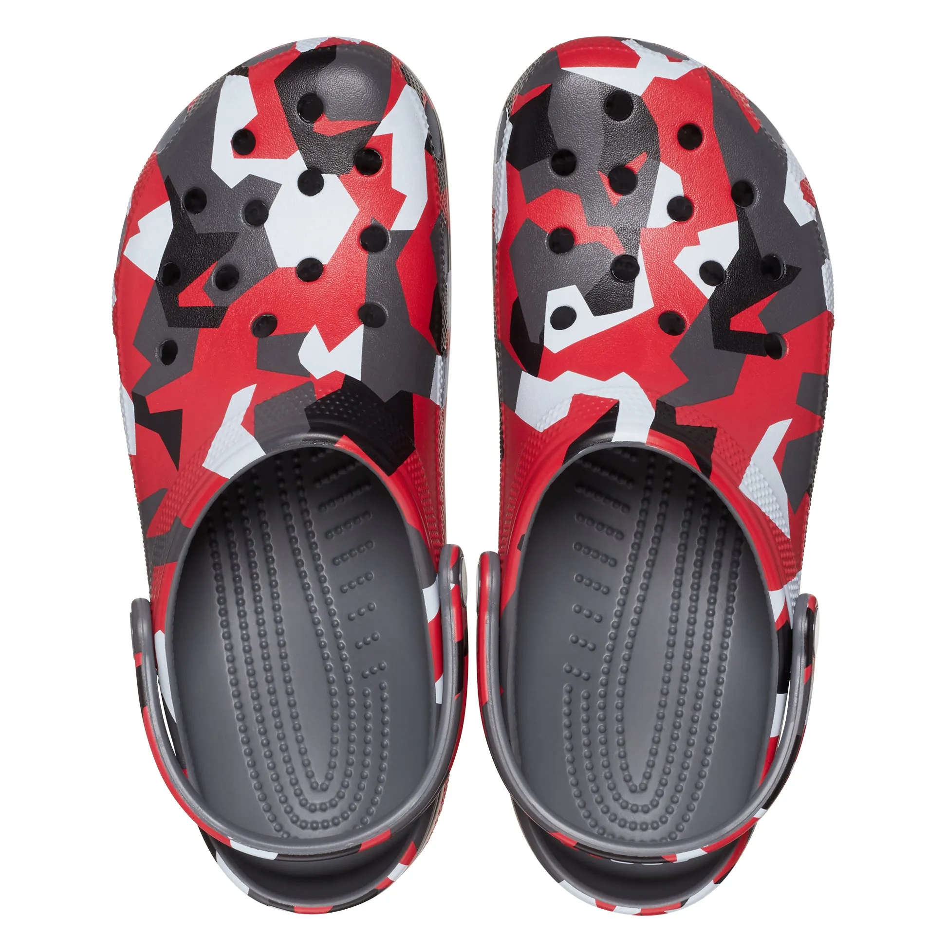 211009-0IE GEO CAMO Mens Clogs Slate Grey/Multi