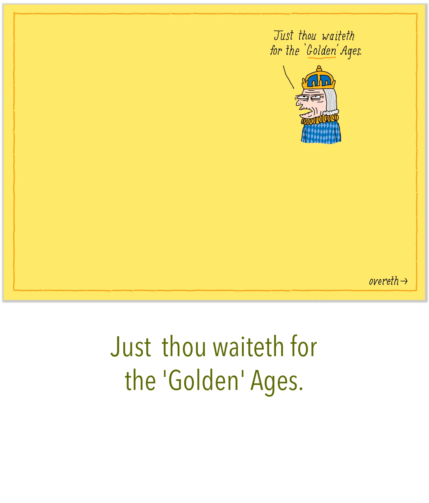 564 The Middle Ages (Birthday Card)