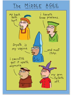 564 The Middle Ages (Birthday Card)
