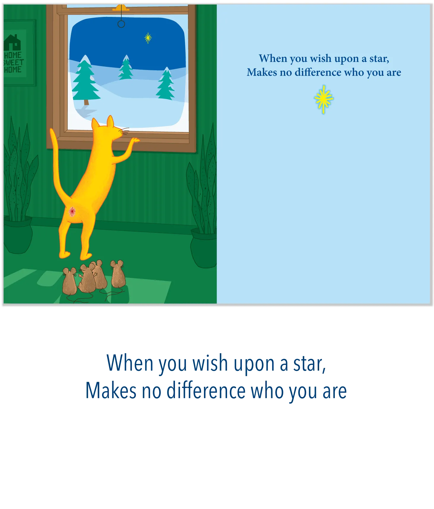 588 When You Wish (Seasonal Card)