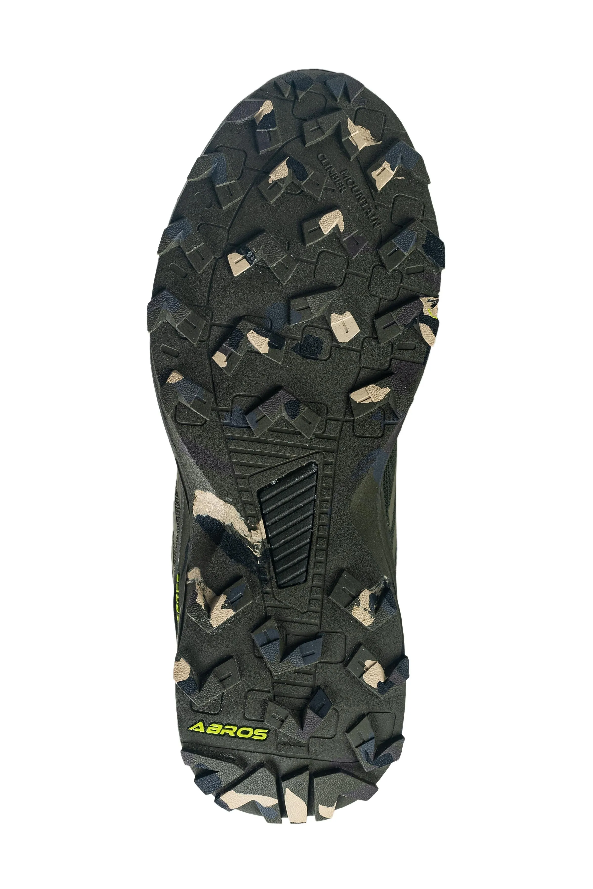 Abros Gents Olive / N. Green Sports Shoe