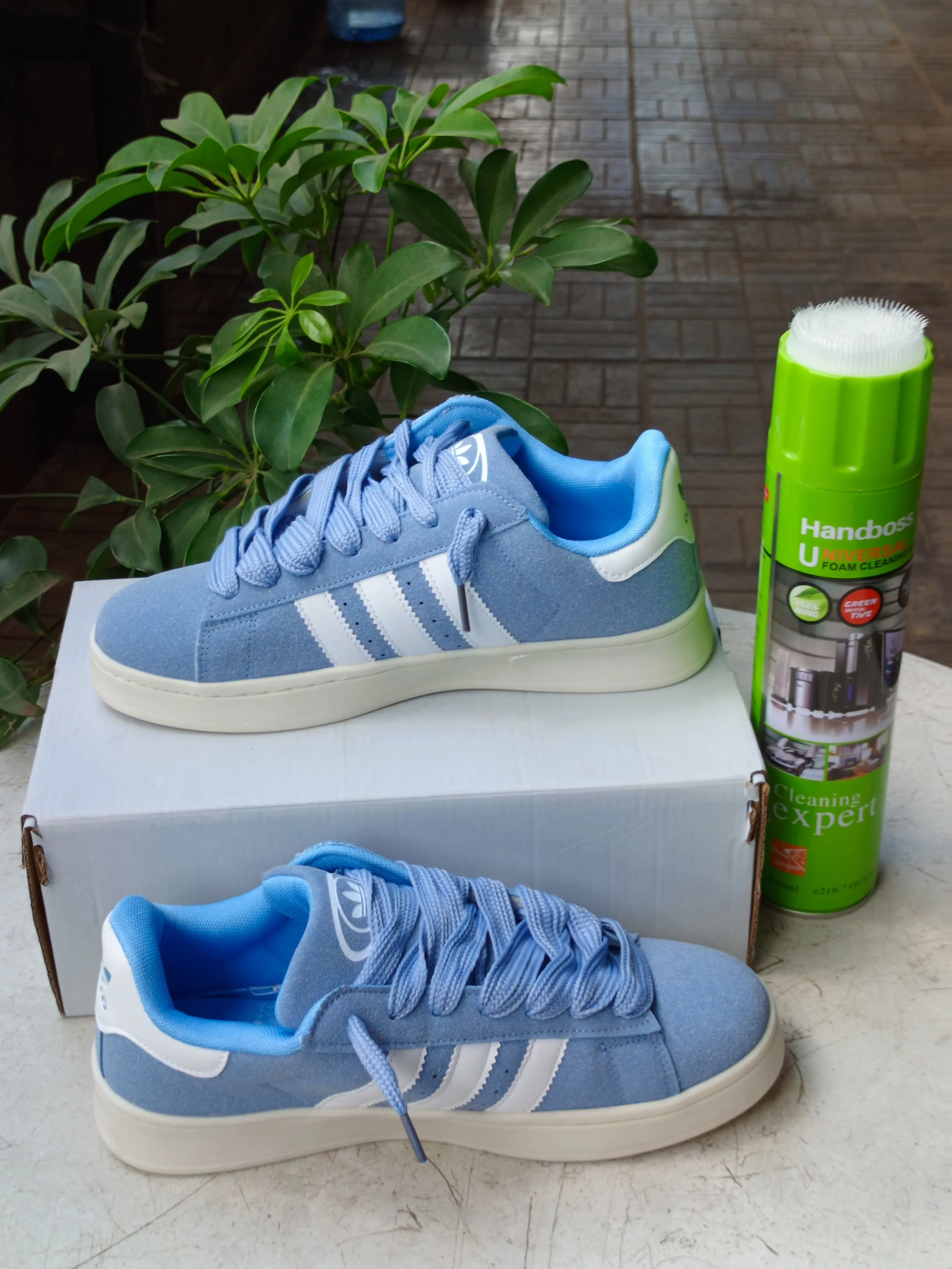 Adidas campus Blue/white