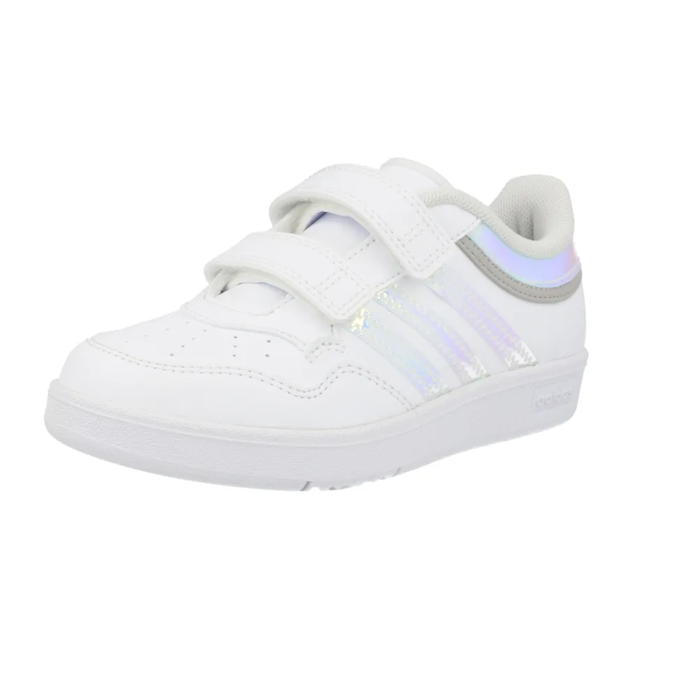 adidas Hoops 4.0 Kids White Sneakers
