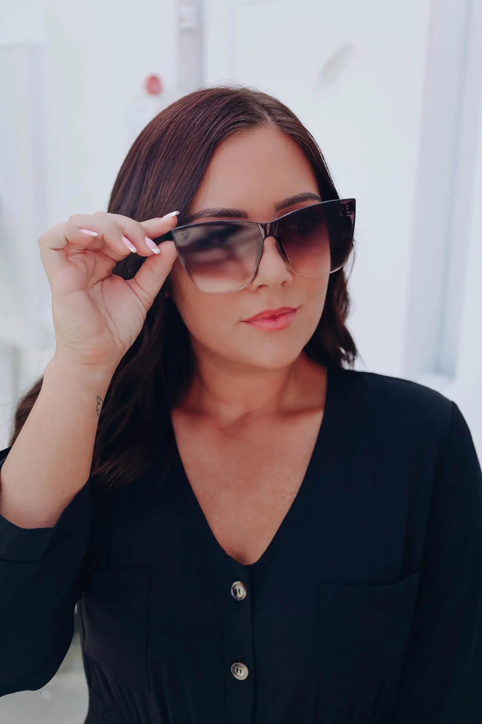 Adrian  Sunglasses - Clear