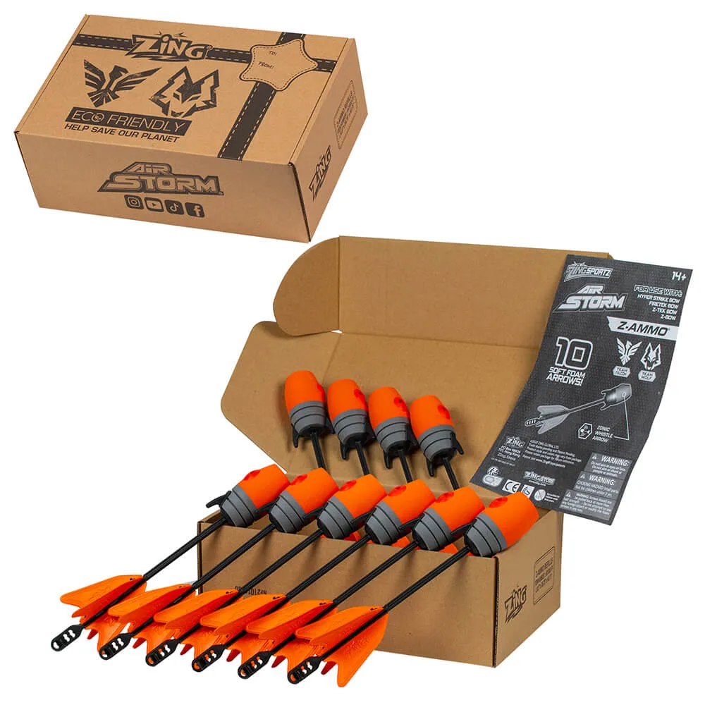 Ammo 10 Arrow Set - Red