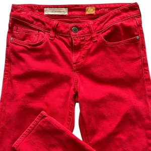 Anthropologie Pilcrow and the Letterpress Women's Red STET Jeans