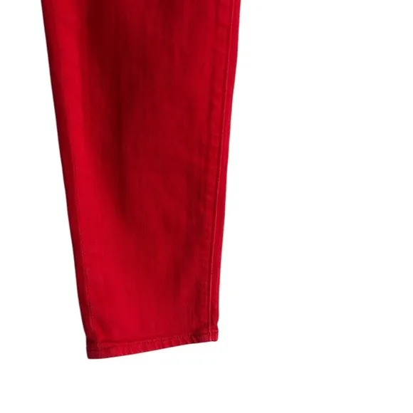Anthropologie Pilcrow and the Letterpress Women's Red STET Jeans