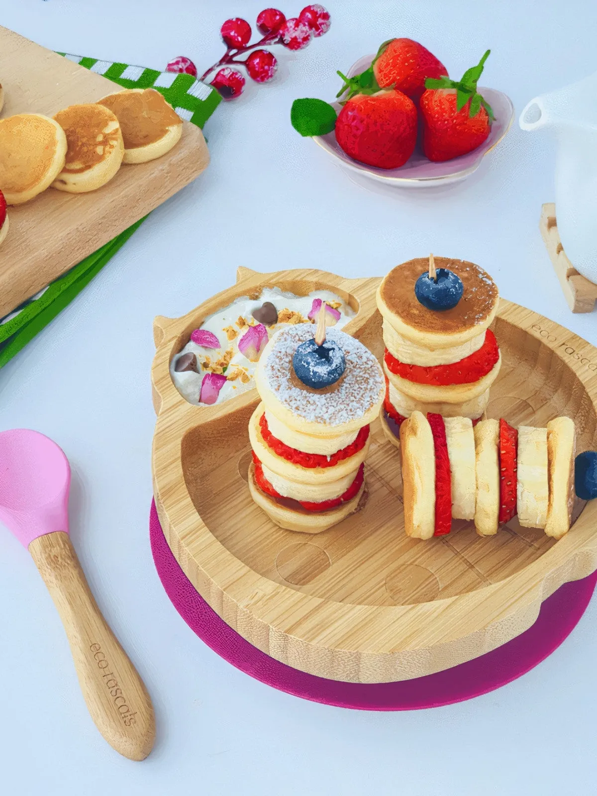 Bamboo Ladybird Suction Plate - 2 Colours
