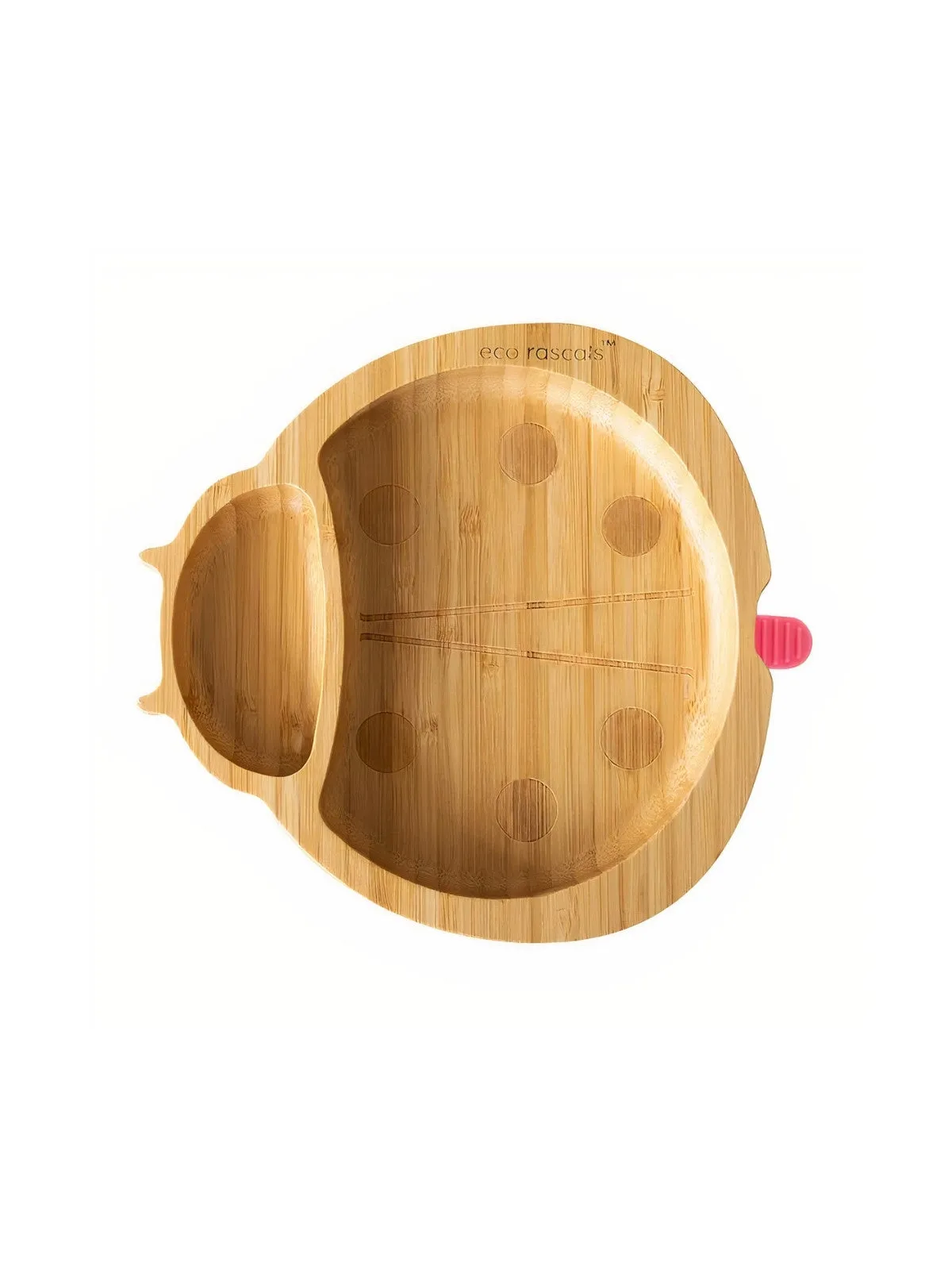 Bamboo Ladybird Suction Plate - 2 Colours