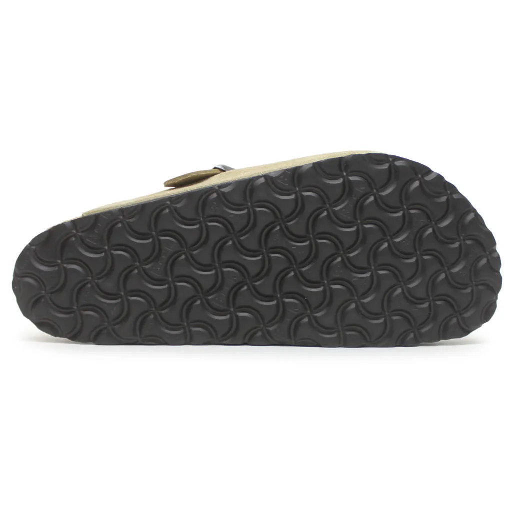 Birkenstock Boston Braided Suede Leather Unisex Clogs Sandals