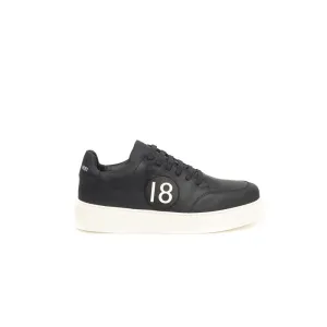 Blue Cowhide Men's Sneaker