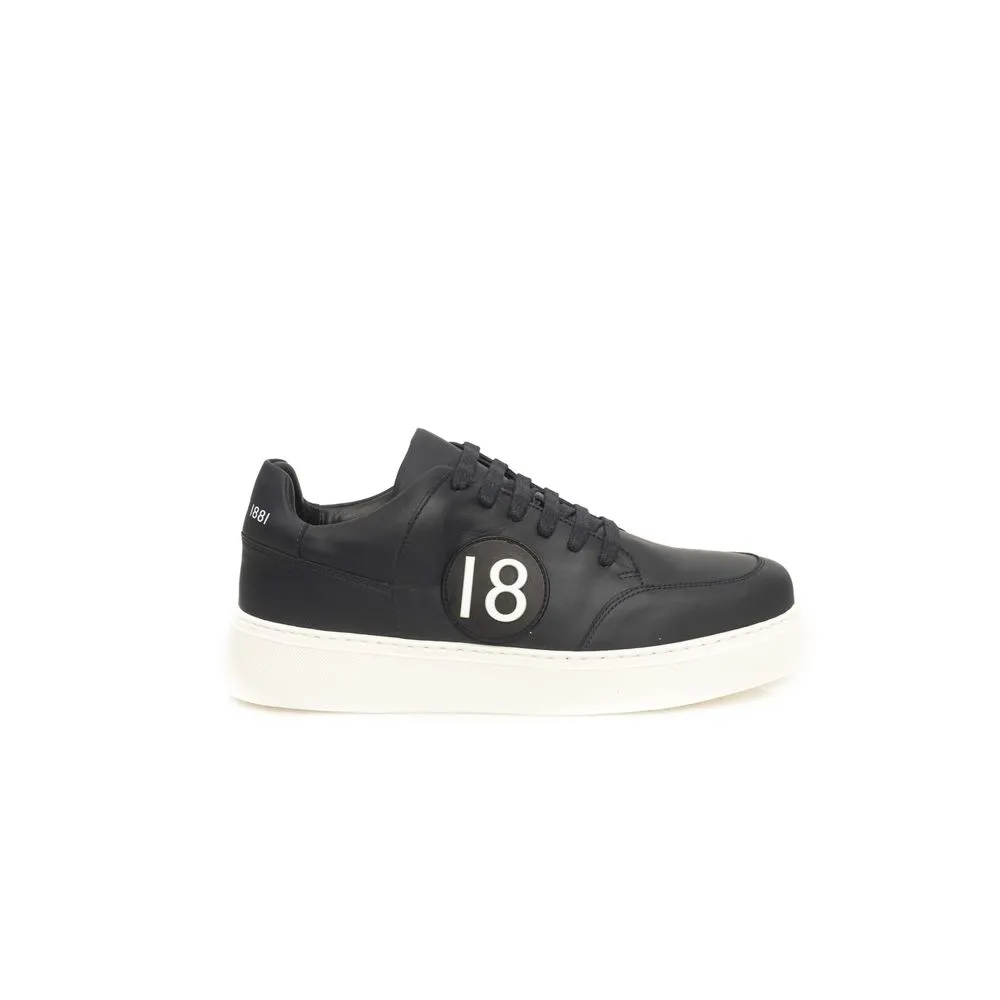 Blue Cowhide Men's Sneaker