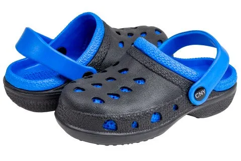 Boys Two Tone Injected EVA Clog with Backstrap