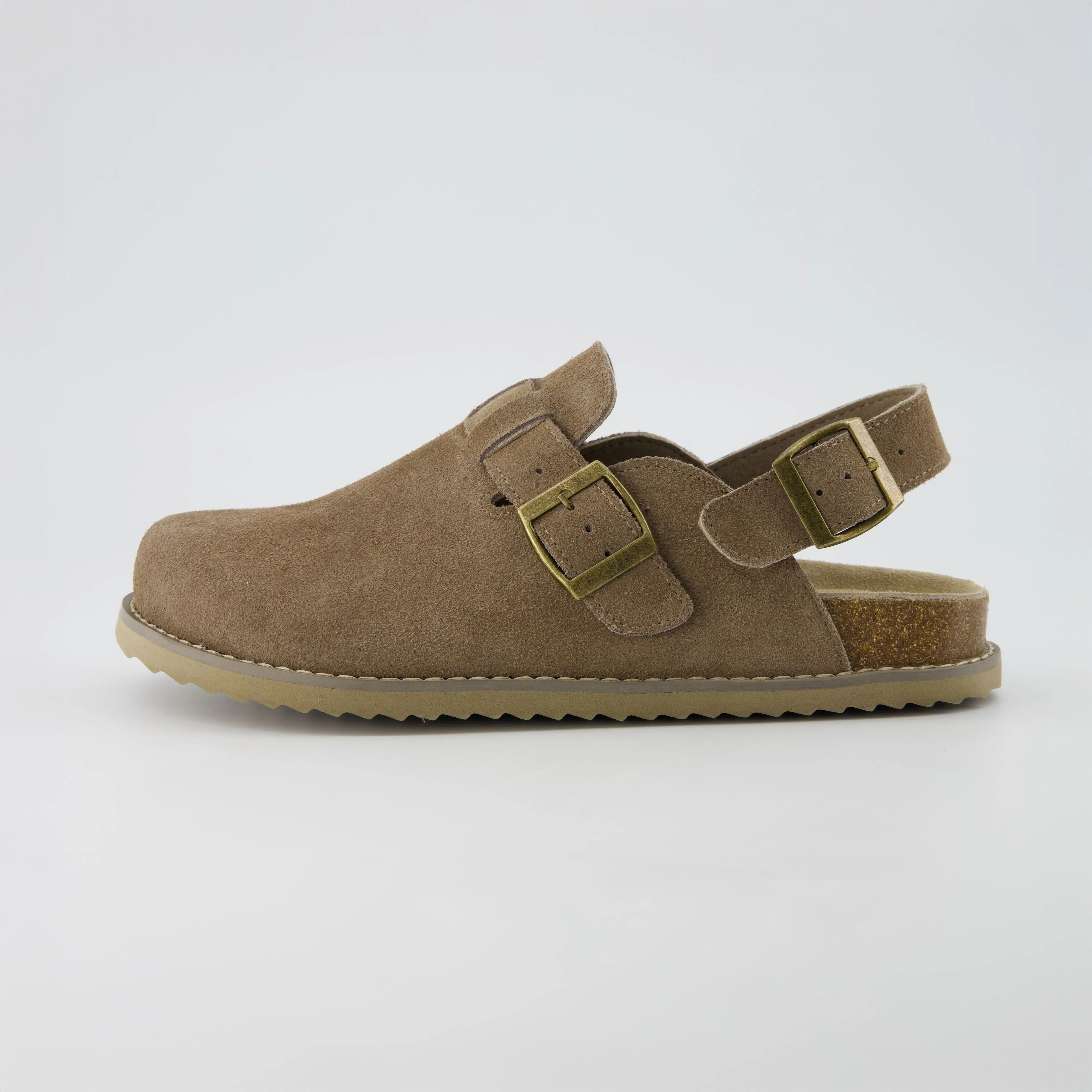 Brooklyn Suede Clogs