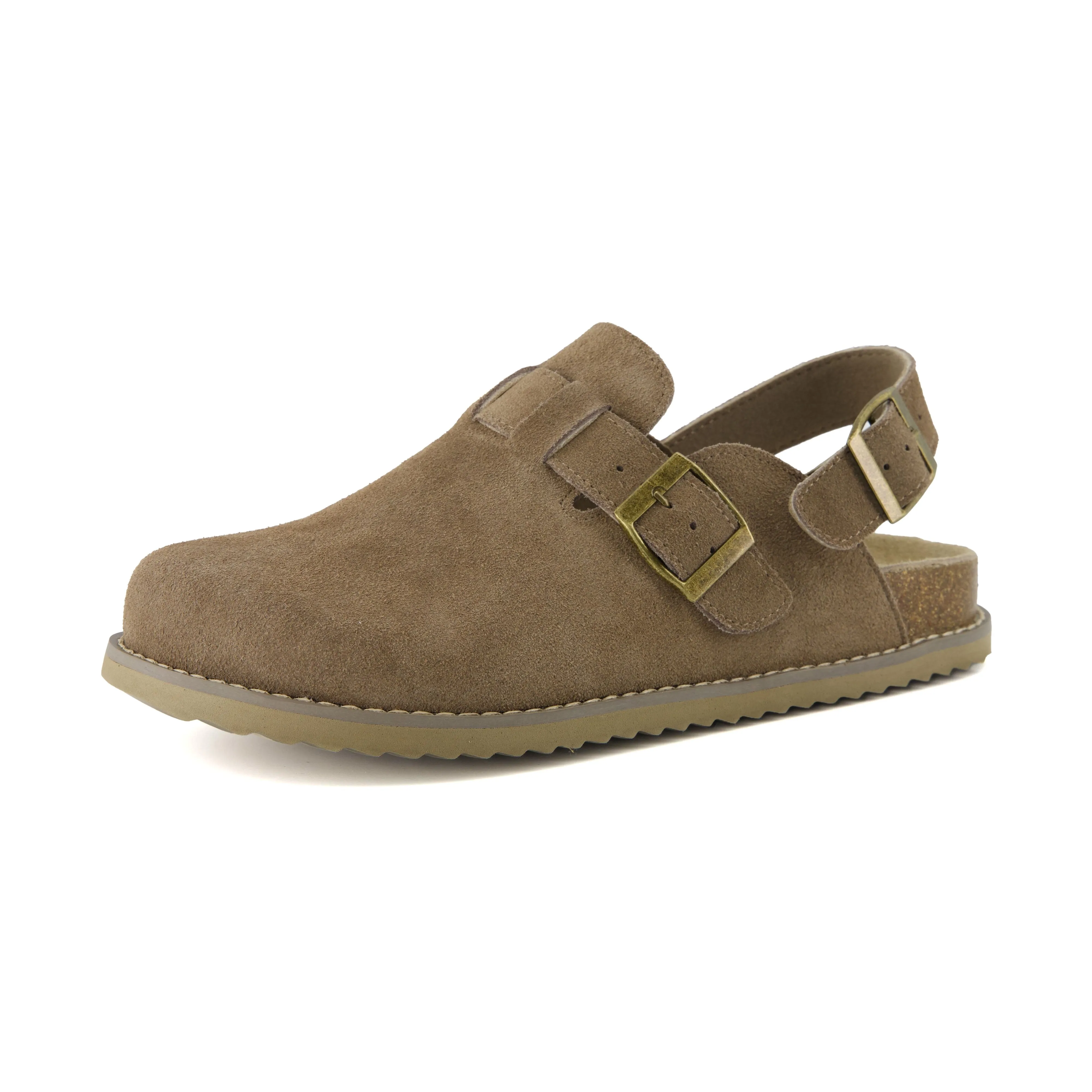 Brooklyn Suede Clogs