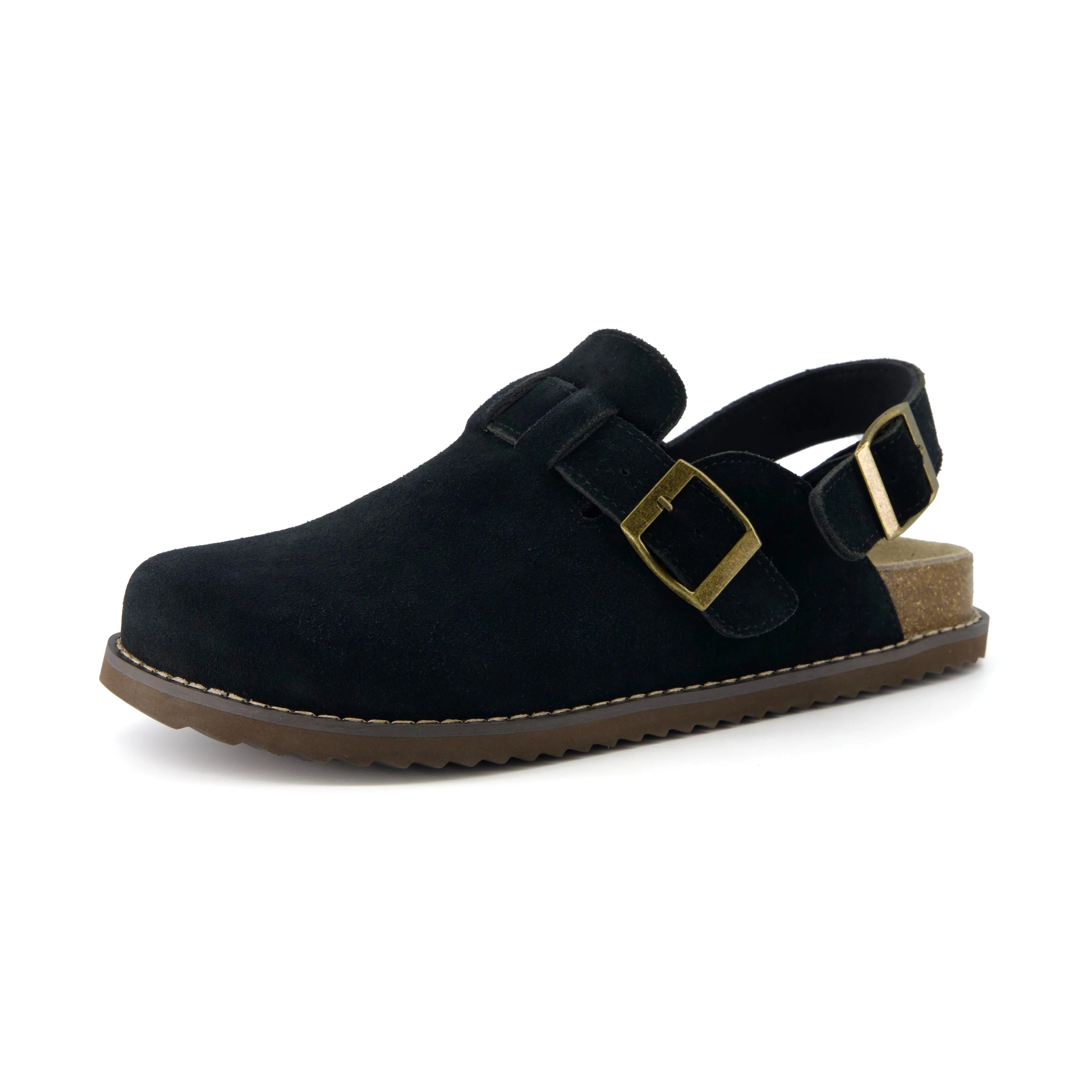 Brooklyn Suede Clogs