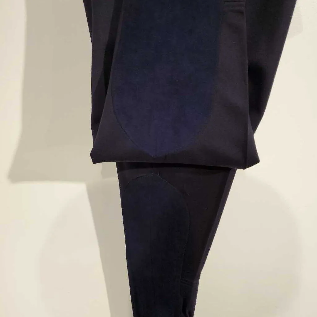 Carl Meyers Navy Formal Jods with Suede(28W)