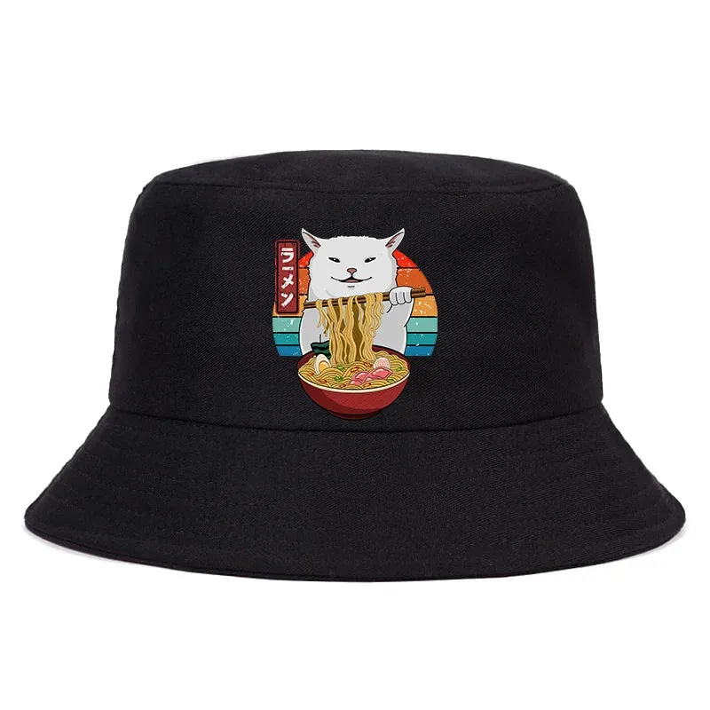 Cat Themed Bucket Hat