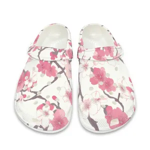 Cherry Blossom Print Adult – Clogs