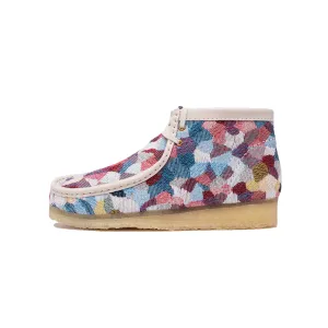 Clarks Men Wallabee Boot 'Multi Print' Shoes
