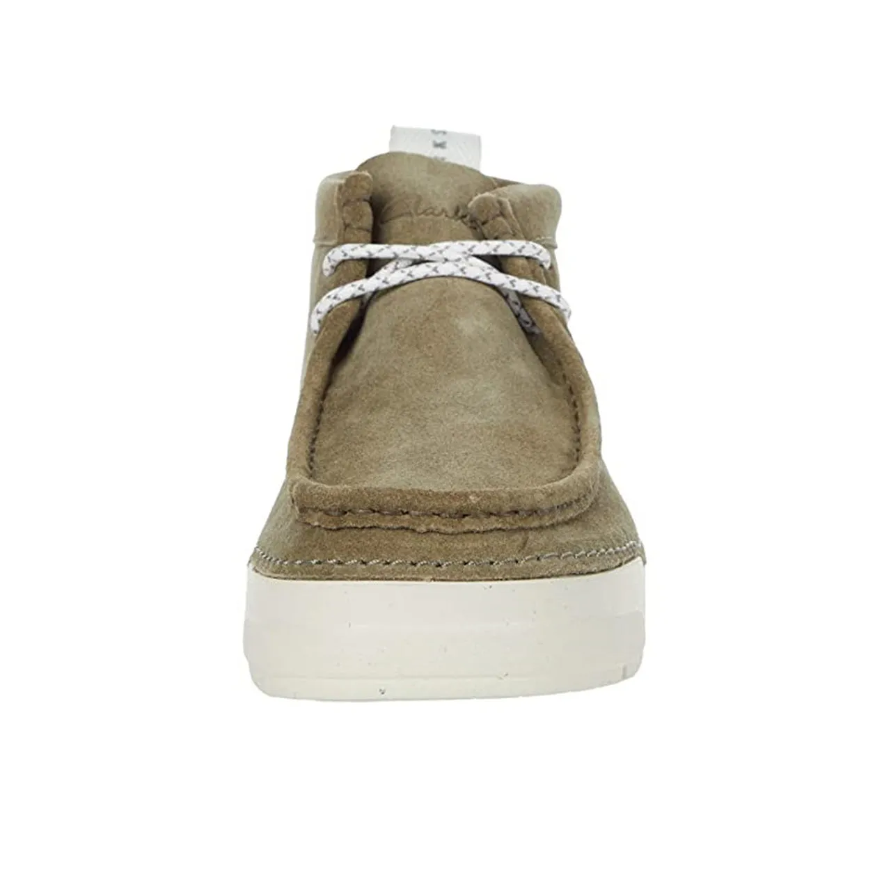 Clarks Mens Original Wallabee Boots Olive Suede