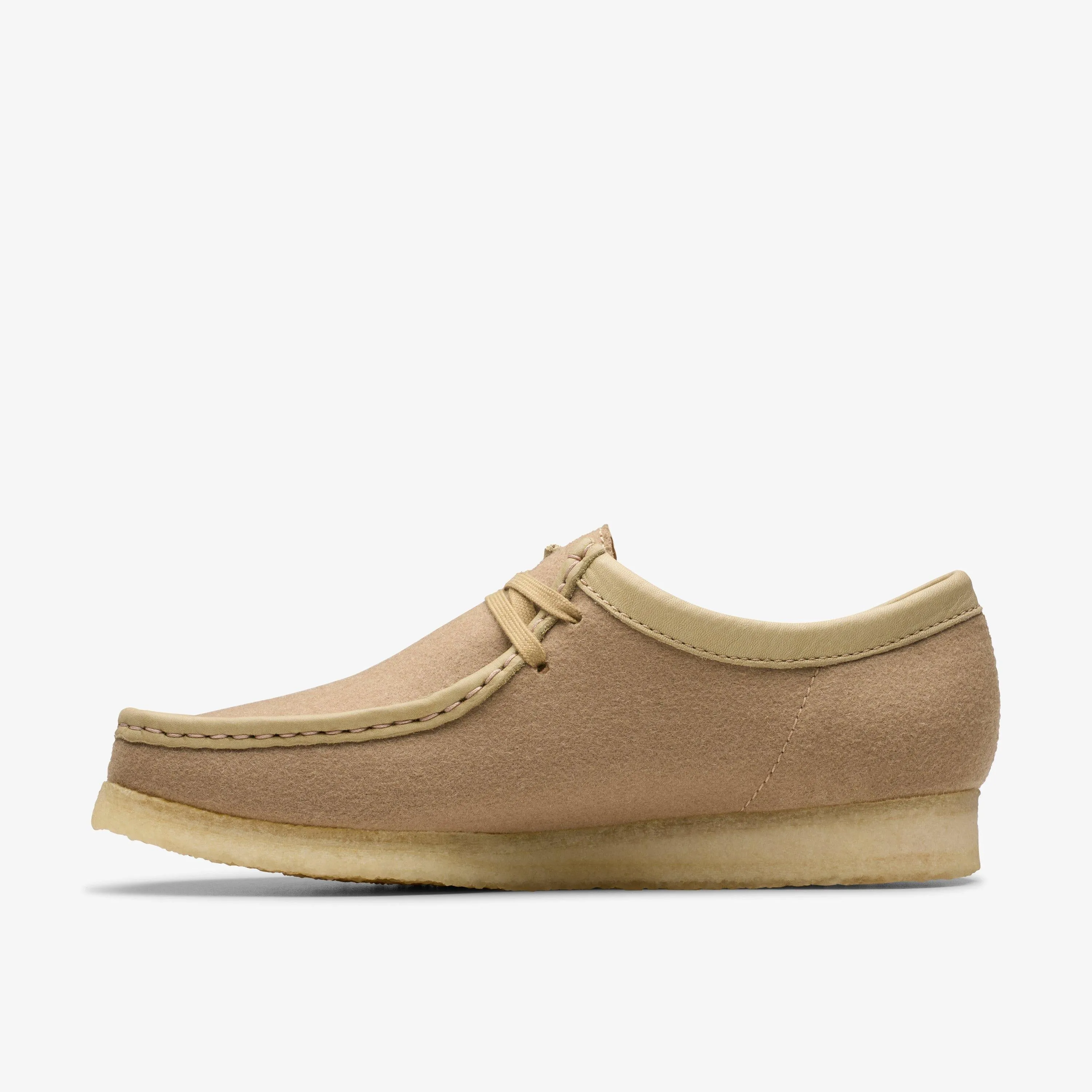 Clarks Men's Wallabee Camel Wool 26178212