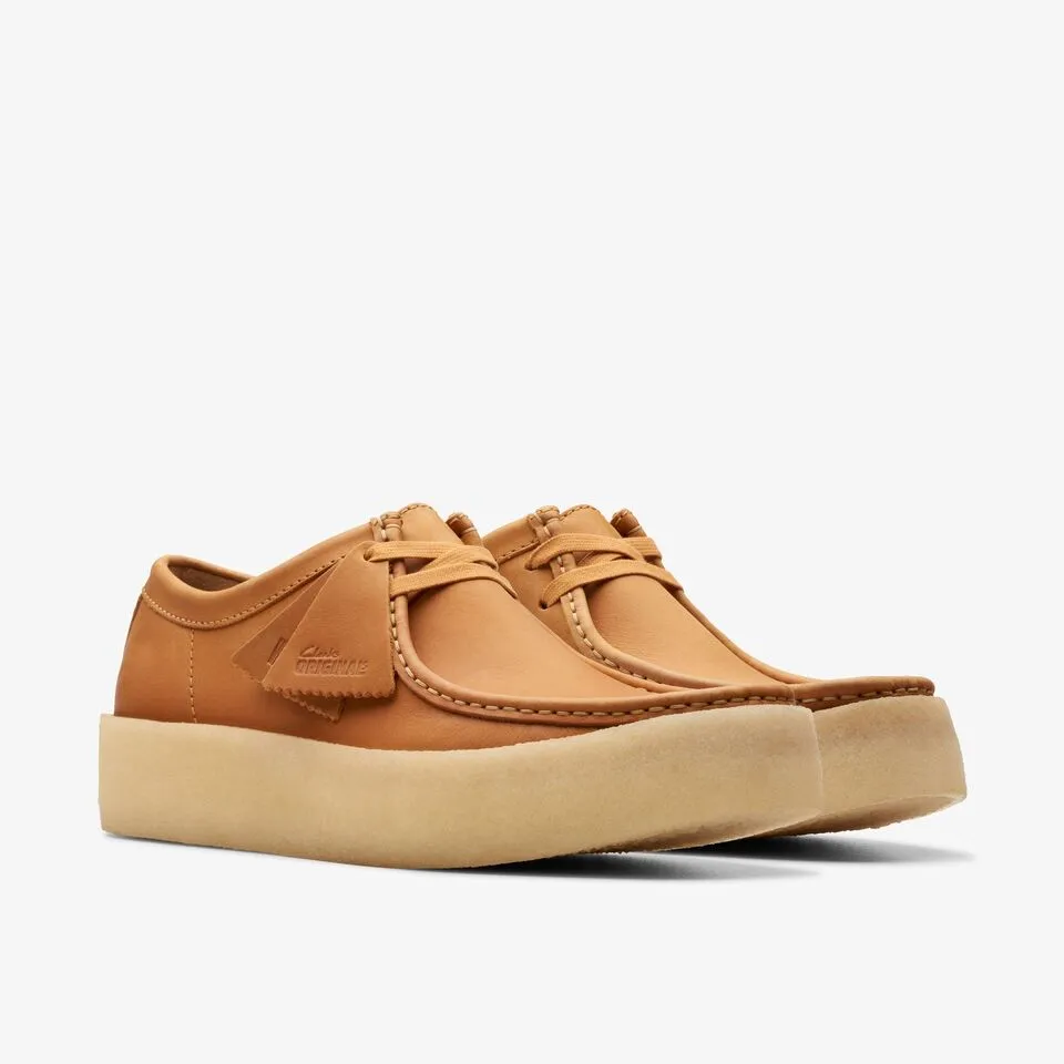 Clarks Men's Wallabee Cup Mid Tan Leather 26176548