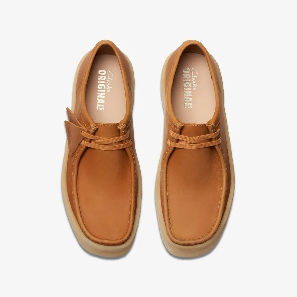 Clarks Men's Wallabee Cup Mid Tan Leather 26176548