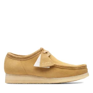 Clarks Mens Wallabee Shoes Oakmoss Suede