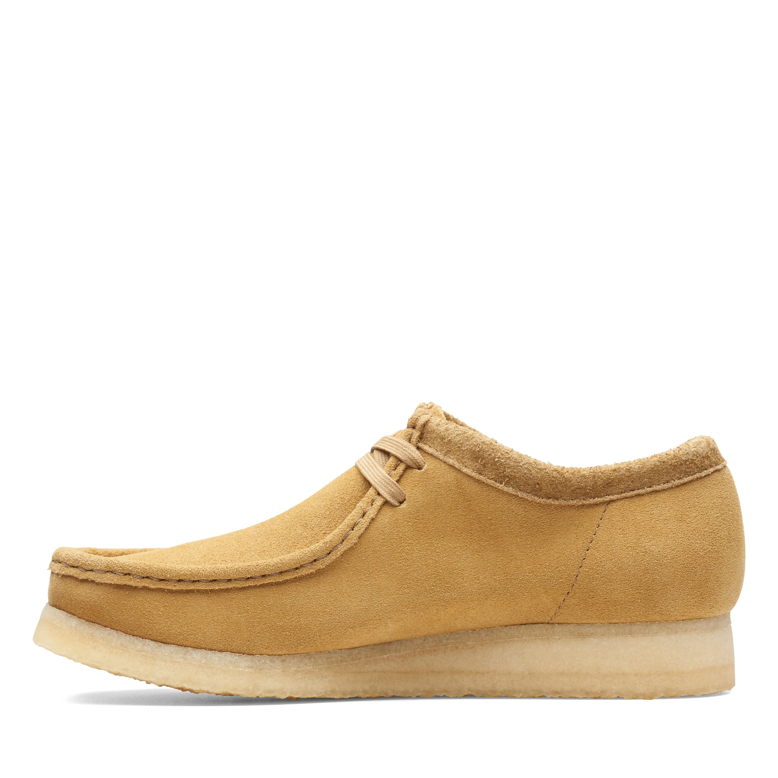 Clarks Mens Wallabee Shoes Oakmoss Suede