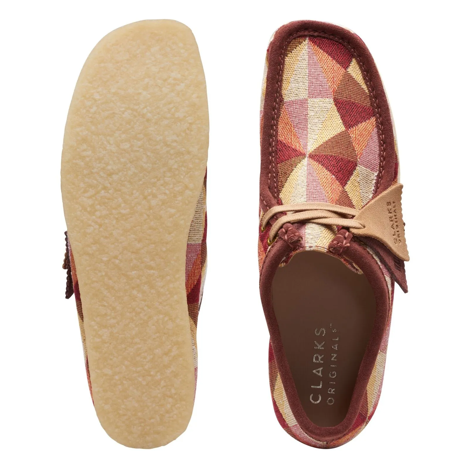 Clarks Men's Wallabee Yellow Multi Txt 26172248