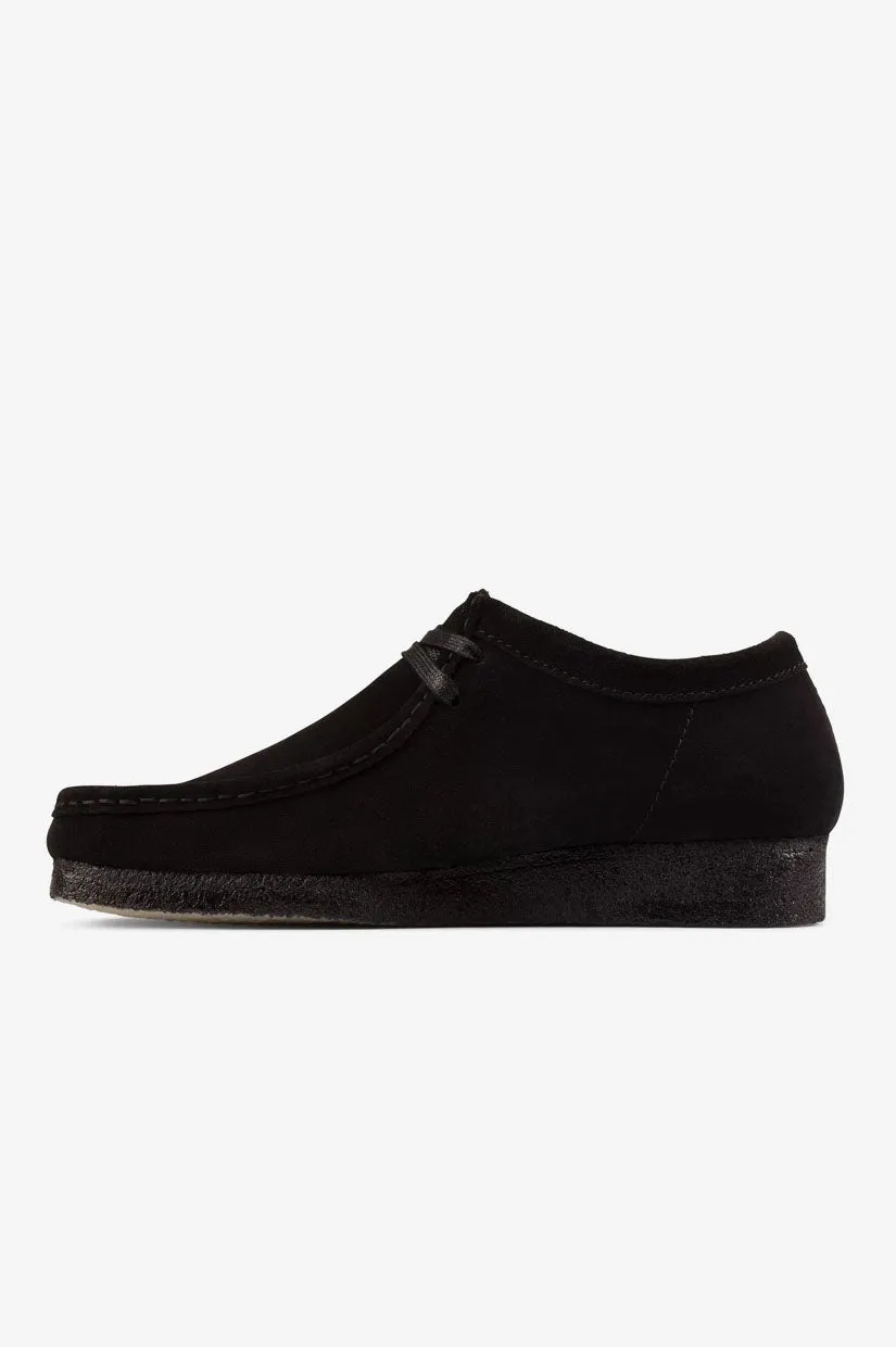 Clarks Originals Mens Wallabee - Black Suede