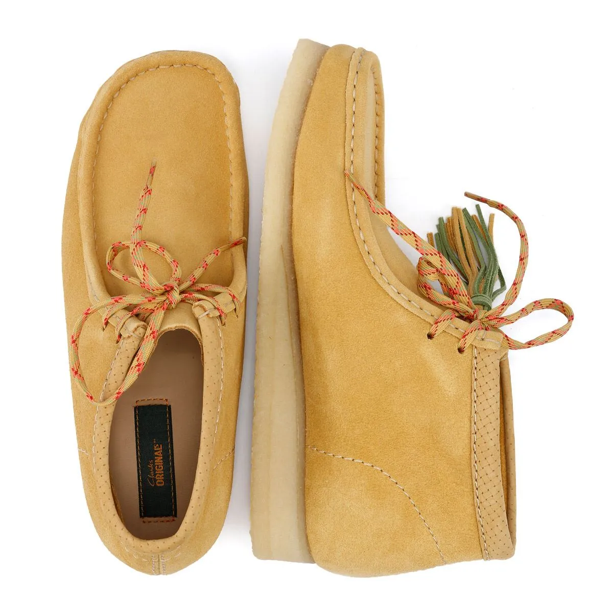 Clarks Originals Wallabee Suede Men's Golden Tan Boots