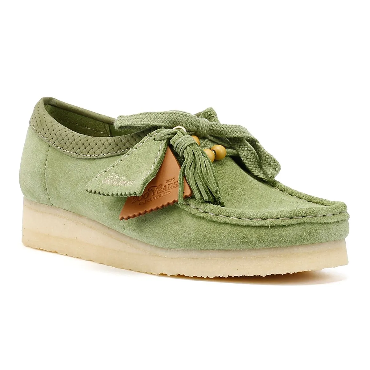 Clarks Originals Wallabee Suede Women's Apple Shoes