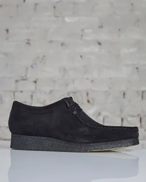 Clarks Wallabee Black Suede