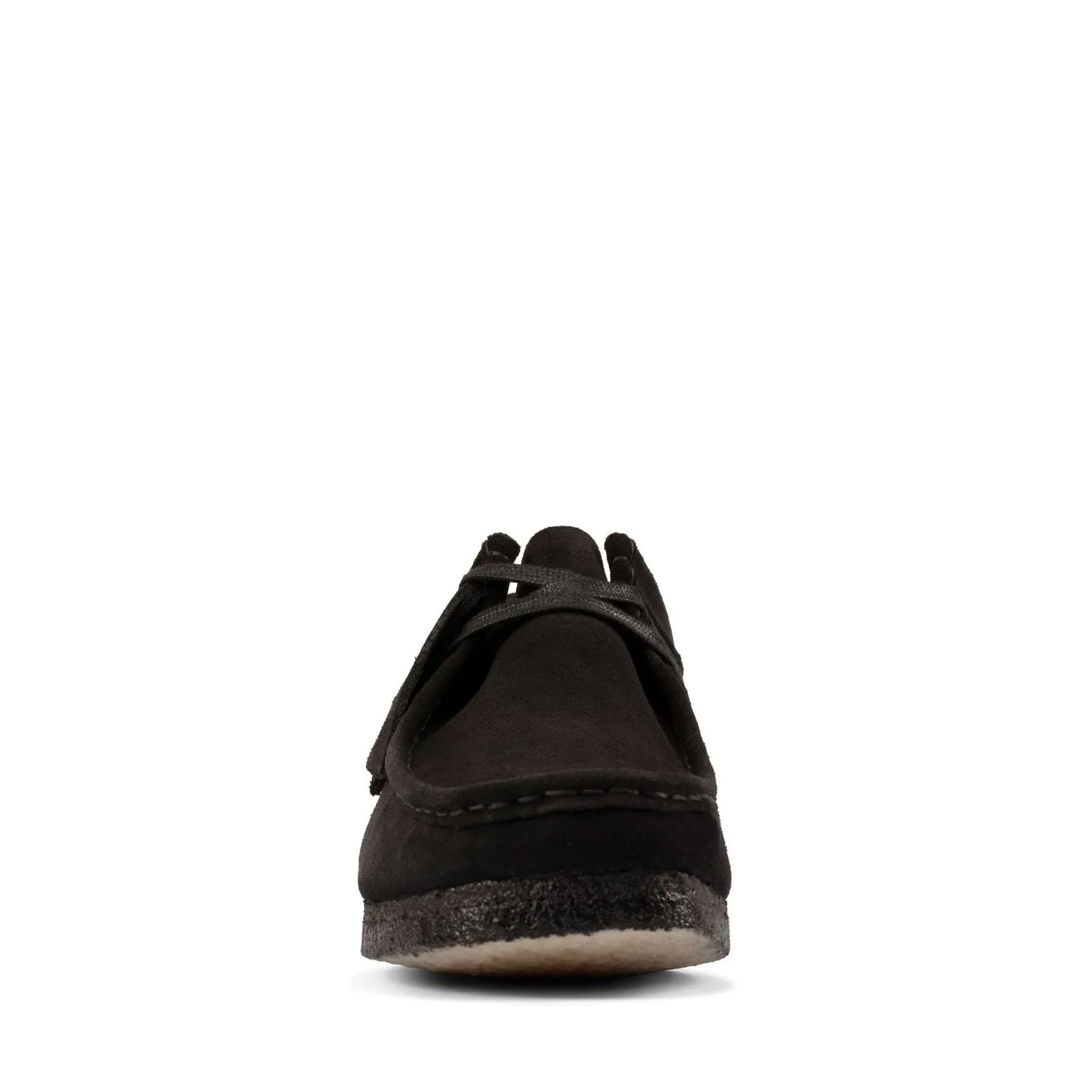 Clarks Women Wallabee Black Suede 26155522