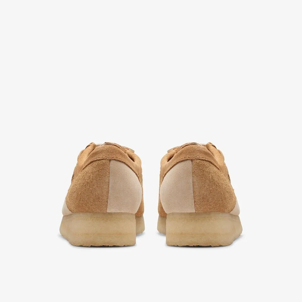 Clarks Women Wallabee Mid Tan Combi 26176524