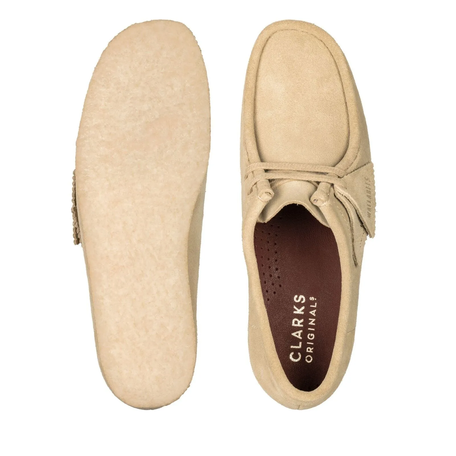 Clarks Women's Wallabee .Maple Suede 26155545