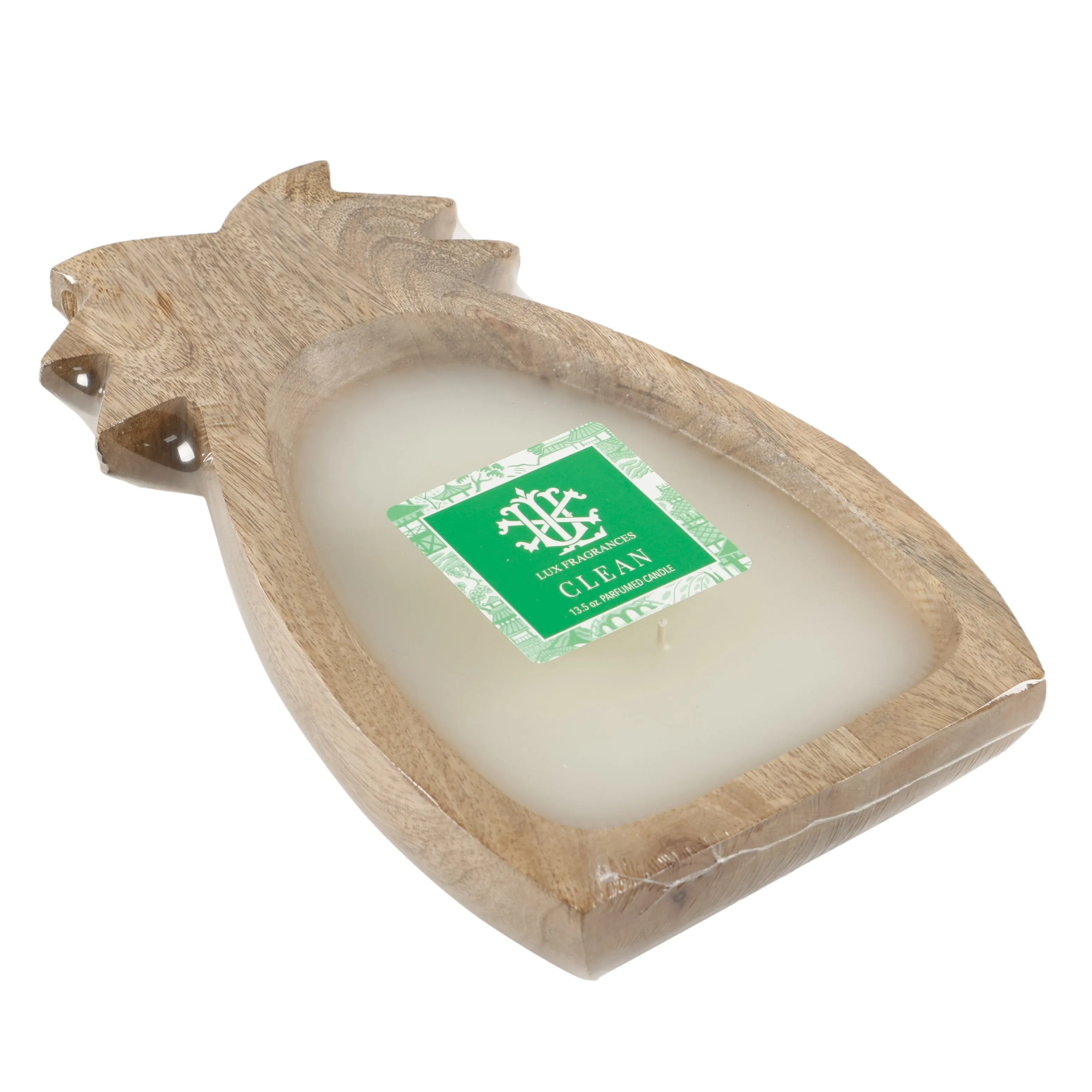 Clean 12 oz. Pineapple Candle - $14.99 each - case of 3 - Lux Home Collection