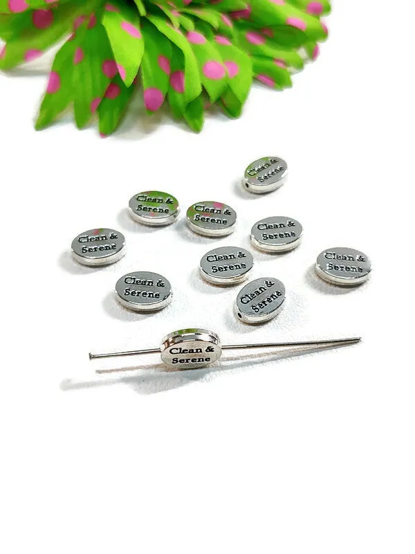 Clean & Serene Slide Bead Charms