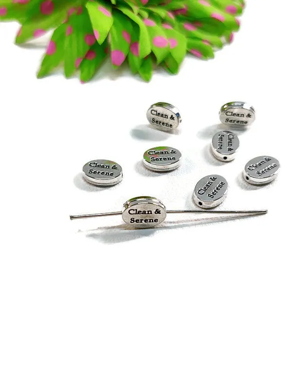 Clean & Serene Slide Bead Charms