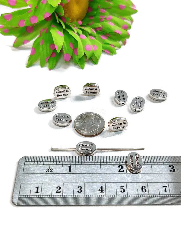 Clean & Serene Slide Bead Charms
