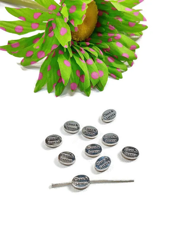 Clean & Serene Slide Bead Charms