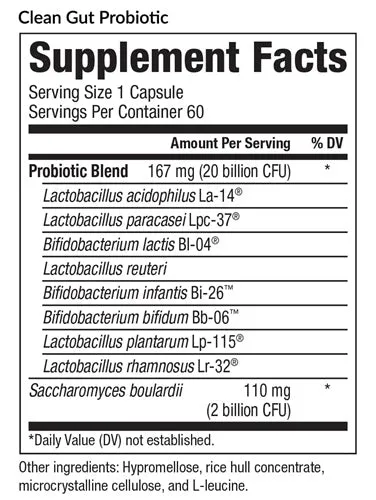 Clean Gut Probiotic