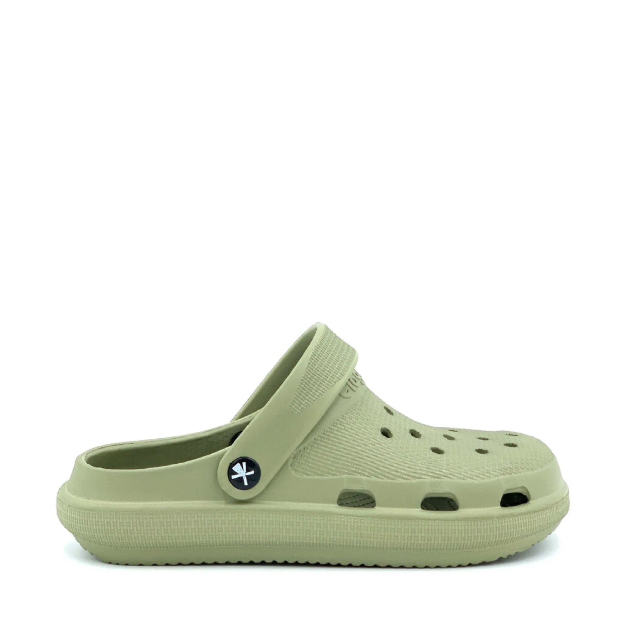 Clogees Womens Softy Fashioin Clog Khaki Size 6