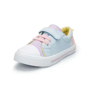 Colorful Velcro Slip-resistant Canvas Kids Sneakers