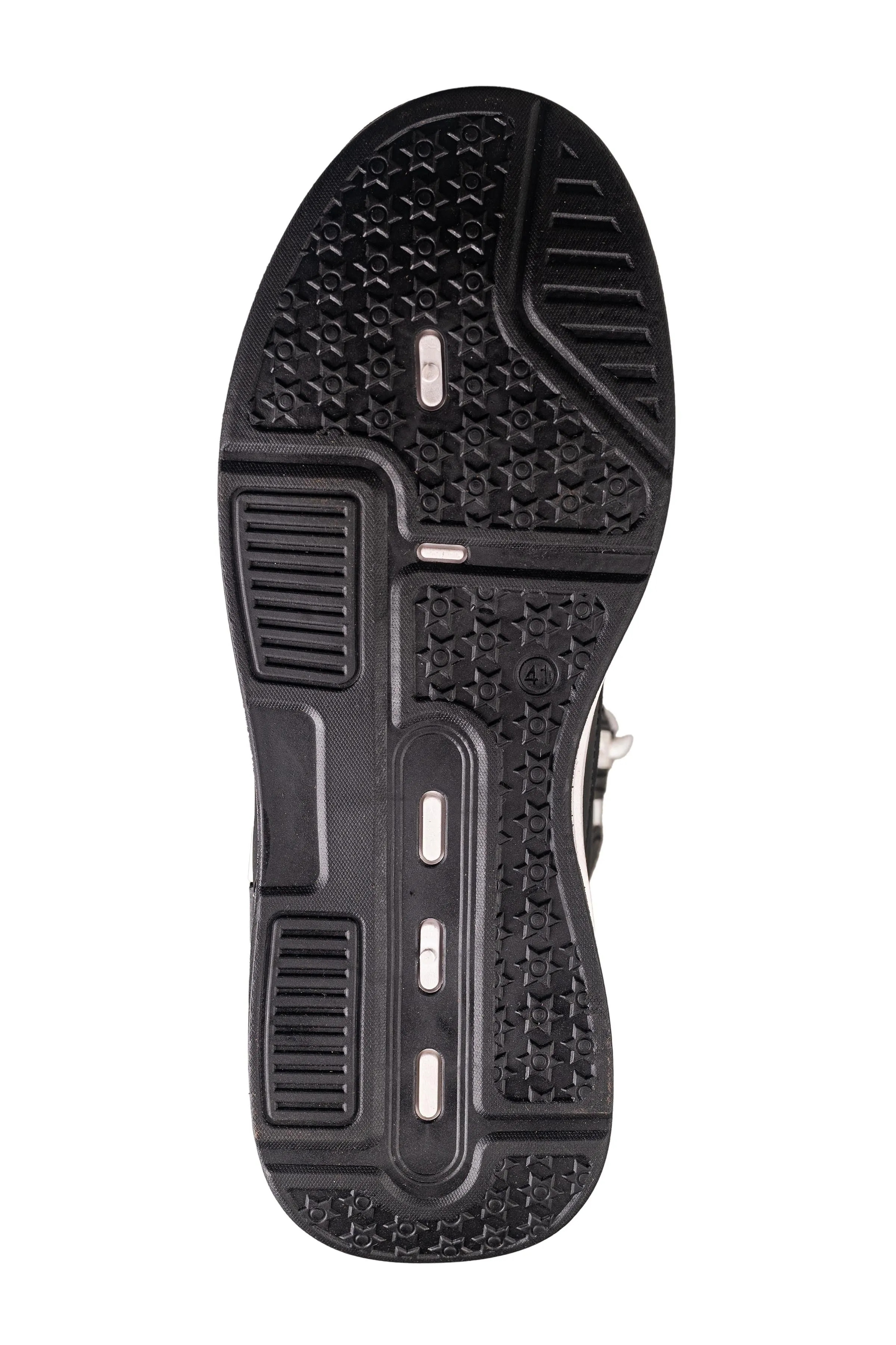 Comfort Walk Gents Black Sports Shoe