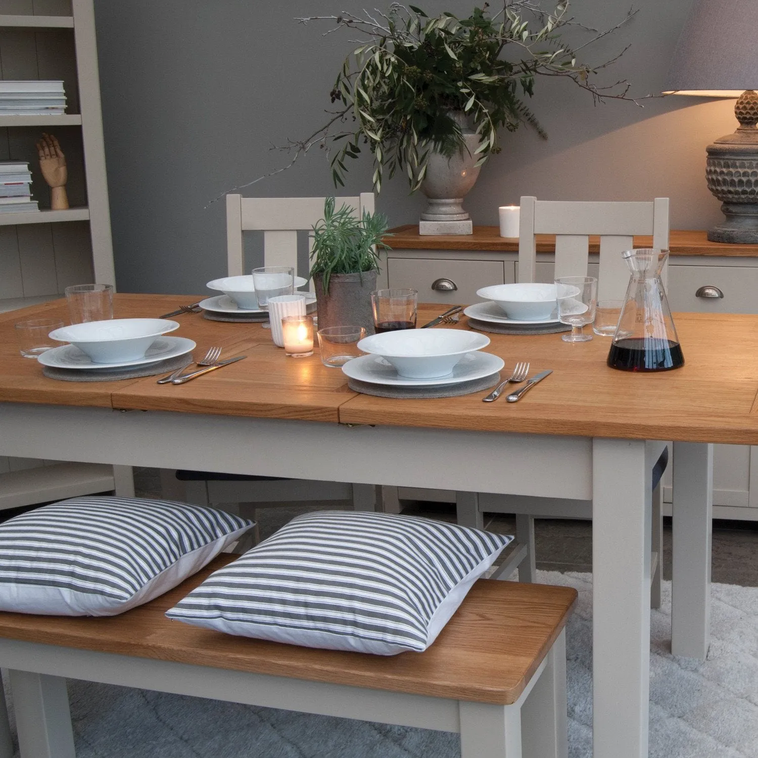 Cottage Fixed Table Oak