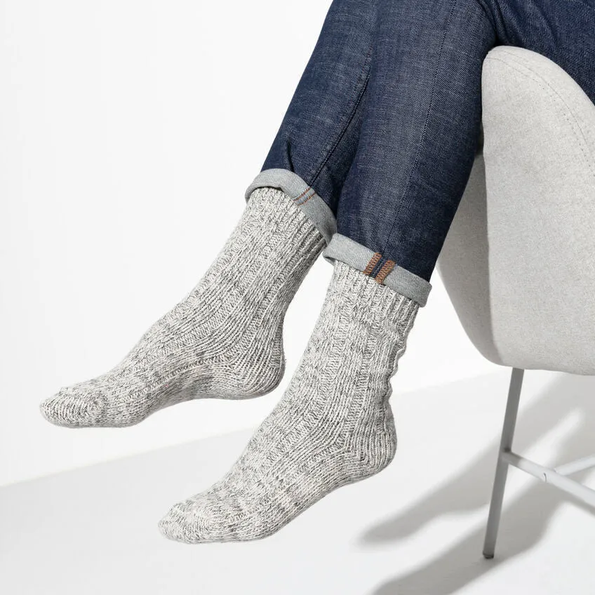 Cotton Twist Sock | Light Gray